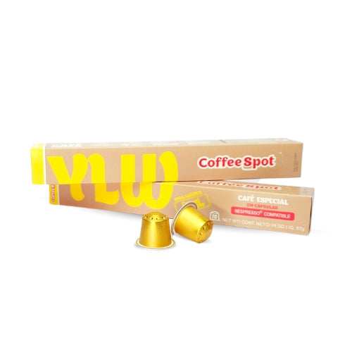 YLW - CÁPSULAS DE CAFÉ, 10 cápsulas - Chocolate ao Leite, Avelã, Mel, Frutas Amarelas (Carambola), Floral